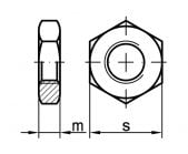 DIN 439 Nakrętki niskie v2