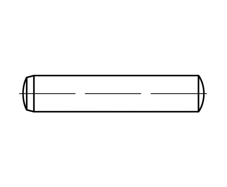 DIN 6325 Kołek walcowy pbrabiany cieplnie v2